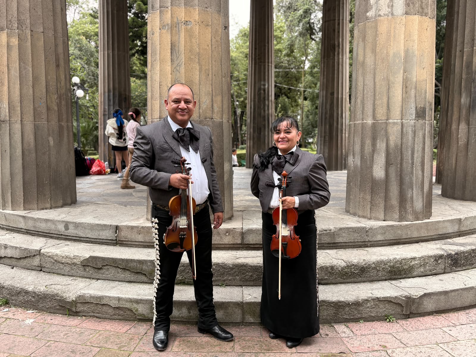Violinistas del grupo